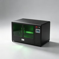 Machine de découpe laser à fibre de bureau LM-4030DF, nouvelle, petite, 800W, refroidie par air, pour la découpe et la gravure des métaux, économie d'énergie