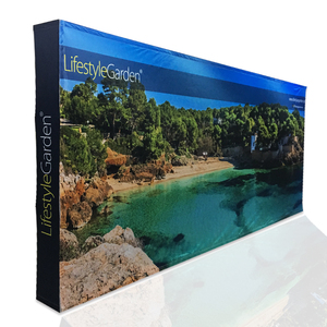 Backdrop tùy chỉnh in ấn ngoài trời trong nhà triển lãm thương mại hiển thị Pop Up Banner Backdrop cho khuyến mãi - Product Image 1