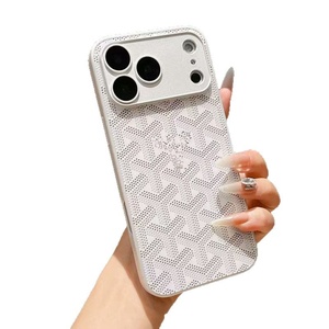 Nouvelle coque de téléphone portable pour 17 Pro Max avec design Hot Bend, antichoc, couleur unie, motif dents de chien - Product Image 1