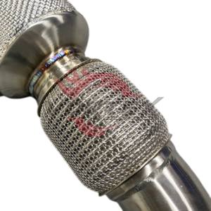 Tubo de Escape de Alto Flujo de Acero Inoxidable Vortex para BMW M240i G42 M340i G20 M440i G22 3.0T 2019-2025 con Protector Térmico Sin Advertencia de Lámpara (CEL) - Product Image 3