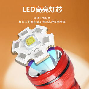 ไฟฉายแบบชาร์จไฟได้ MaiXon LED ใช้งานได้ 5-8 ชั่วโมง สำหรับกรณีฉุกเฉิน ใช้ในบ้านและนอกบ้าน - Product Image 2