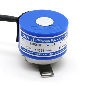 Tamagawa Optical Encoder OIH35-2500P8-L3-<b>5V</b> <b>5V</b> Wire Leads Round End TS5214N8398 - Product Image 2