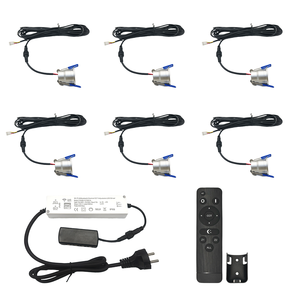 Mini <span class=keywords><strong>spot</strong></span> LED encastré 3W DC12V CCT 2700-6500K, éclairage de véranda à intensité variable pour pergola et <span class=keywords><strong>terrasse</strong></span> - Product Image 6