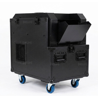 DELIFX 3000W Souffleur de confettis turbo haute vitesse avec contrôle DMX, machine à confettis à faible bruit pour mariages, fêtes et spectacles