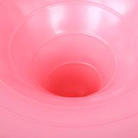 LADYGLOW 50CM Gym Pvc Gonflable Yoga Assis Ball pour Balance Stabilité Entraînement Fitness Logo Personnalisé Donut Donut Yoga Ball