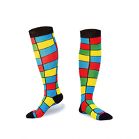 Chaussettes de compression unisexes SHUMON couleur automne, mode sportive – Séchage rapide, respirantes, épaisses, ajustement extensible à la cheville, personnalisables