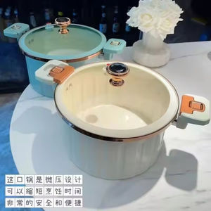 Juego de Ollas de Hierro Fundido de Alta Calidad - Hierro Fundido Esmaltado Antiadherente, Apto para Lavavajillas, para Cocina y Restaurante, Libre de PFAS - Product Image 3