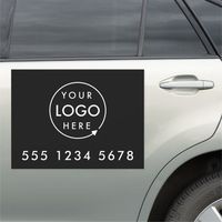 Calcomanías Magnéticas Personalizadas para Autos, Resistentes al Agua, Multicolores, con Logotipo de Empresa, Publicidad Comercial, Impresión UV, Letrero Magnético Personalizado con Acabado Brillante