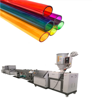 Machine de fabrication de tubes en PVC PP PE Petite extrudeuse plastique à vis unique Mini extrudeuse plastique de laboratoire entièrement automatique