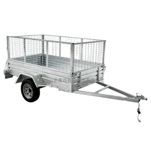 Remorques <span class=keywords><strong>de</strong></span> boîte en cage <span class=keywords><strong>de</strong></span> charge <span class=keywords><strong>de</strong></span> remorques <span class=keywords><strong>de</strong></span> cage <span class=keywords><strong>de</strong></span> ferme <span class=keywords><strong>avec</strong></span> la <span class=keywords><strong>remorque</strong></span> galvanisée par <span class=keywords><strong>roue</strong></span> <span class=keywords><strong>de</strong></span> <span class=keywords><strong>secours</strong></span> - Product Image 1