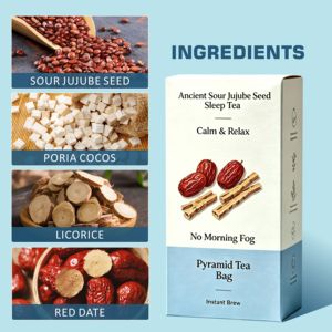 Té Herbal Premium Liofilizado de Hojas Sueltas para Dormir, Alivio Natural del <span class=keywords><strong>Insomnio</strong></span>, Bai Sheng, Manzanilla, Lavanda, 1000g - Product Image 6
