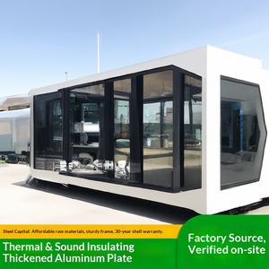 Cápsula Espacial Inteligente para Acampar, de Aluminio, Anticorrosión y Antioxidante, para Lugares Escénicos al Aire Libre, Nueva y Popular en Redes Sociales - Product Image 1