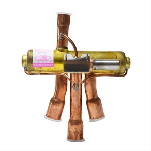 วาล์วสามทางสี่ทิศทางแบบย้อนกลับ Sanhua รุ่น SHF-7-34U-P SHF-11H-45D1 สำหรับเครื่องปรับอากาศแบบฮีทปั๊ม - Product Image 5