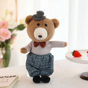 ตุ๊กตากระต่ายคู่ ตุ๊กตาหมีเท็ดดี้ทำมือ ของขวัญปลอบใจเด็ก สำหรับวันวาเลนไทน์ วันเกิด งานแต่งงาน - Product Image 4