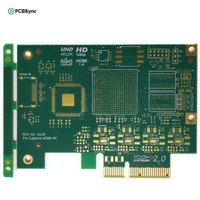 Carte de circuit imprimé multicouche à 10 couches avec impédance de trace de PCB couplée, personnalisée