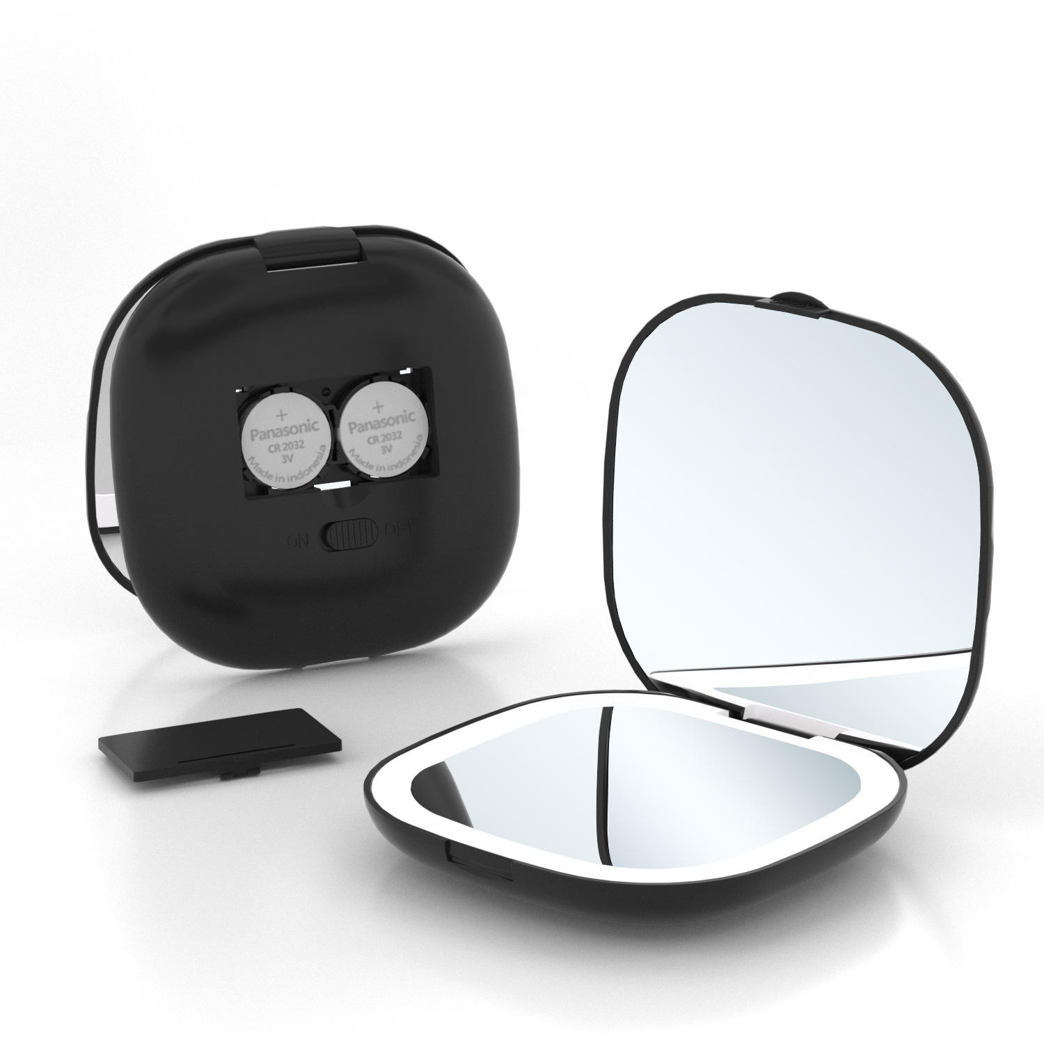 Black Single LED Side