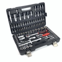 Ensemble de perceuse électrique sans fil, outils de 109 pièces, tournevis portable, perceuse, 1 an de garantie, étui rigide