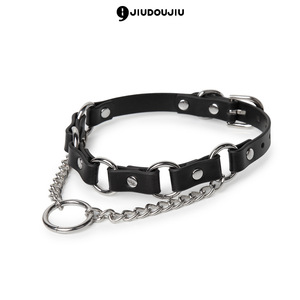 Collier érotique de style punk, accessoire d'entraînement SM, bondage, passion, jouets alternatifs, esclave féminine, outil de flirt sexuel, pour le cou - Product Image 3