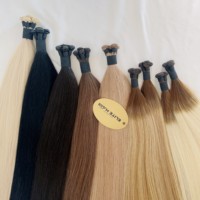 Marque privée Delux Ultra mince cuticule indienne crue alignée cheveux vierges génie trame bouclée