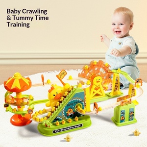 Simpatica Paperella di Plastica che Sale <span class=keywords><strong>le</strong></span> Scale, Giocattolo Educativo con Suoni e Luci a Batteria per Bambini - Product Image 2