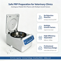Centrifugeuse PRP de qualité médicale 5000 tr/min avec chambre en acier inoxydable