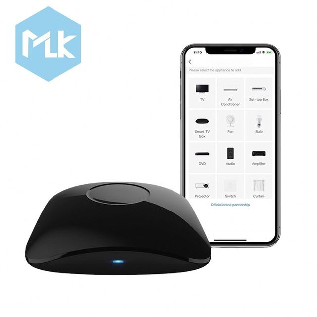MLK BroadLink RM4 PRO Wifi IR RF Infrared RF Smart Home Universal Remote Control
