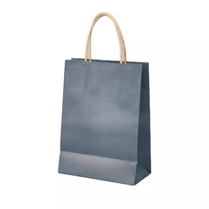 OEM Custom Luxury Groceries Fashion Design Shopping Logo Brown Kraft Paper <b>Bag</b> - Product Image 5