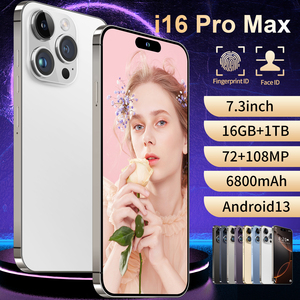 ปลดล็อค7.3นิ้ว<span class=keywords><strong>128</strong></span>/1TB 5G สมาร์ทโฟนสำหรับ16 PLUS 16 Pro 16Pro MAX โทรศัพท์มือถือฝรั่งเศสสเปนอังกฤษรุ่นใหม่ทั่วโลก - Product Image 2