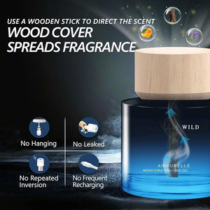 Ambientador para Auto Wild Woody, el Más Vendido, para Hombre, Fragancia Amaderada y Especiada de Lujo, Difusor con Clip para Ventilación de Auto, 50 ml - Product Image 4