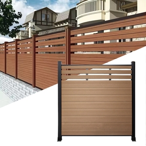 Paneles y Tablas de Cercas de HDPE WPC Modernos, Resistentes al Agua, Duraderos, con Protección UV y Garantía de 5 Años, para Privacidad en Exteriores, Venta al Por Mayor - Product Image 1