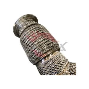 ท่อลงแคทแบบไหลสูงมาตรฐาน Vortex OE สำหรับ Lamborghini LP700 LP720 740 750 SVJ SS304 ได้รับการรับรองมาตรฐาน CE - Product Image 4