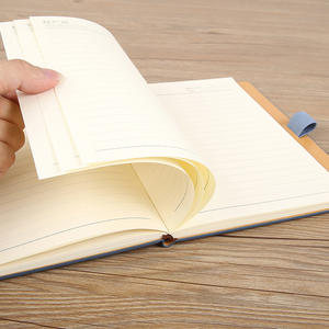 Bonito Cuaderno con Portaplumas, Cubierta de Cuero PU, Cuaderno con Logotipo Personalizado, Tamaño A5/B5 <span class=keywords><strong>para</strong></span> Estudiantes y Uso de Oficina - Product Image 4