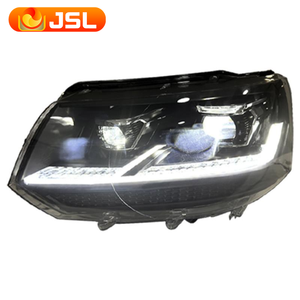 ชุดไฟหน้าสำหรับรถยนต์ <span class=keywords><strong>VW</strong></span> <span class=keywords><strong>Caravelle</strong></span> T5 แบบดัดแปลง ไฟ LED Daytime Running Light พร้อมสายลากจูง ไฟเลี้ยว - Product Image 2