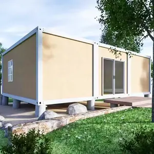 2024新设计高品质可扩展折叠房屋现代房屋运输集装箱家庭存储预制集装箱房屋