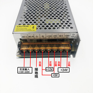 Dual-Circuit <b>Switching</b> Power Supply 5V <b>12V</b> 24V Adjustable DC Regulated With Transformer Led For Industrial Use - Product Image 1
