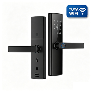 Cerradura Inteligente Inalámbrica con Huella Dactilar y Control Remoto por Aplicación, con Contraseña Digital y Tarjeta RFID para Seguridad del Hogar - Product Image 1