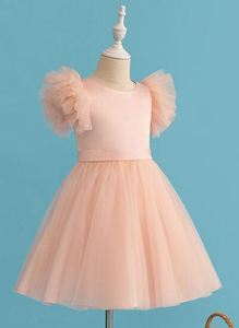 Vestido <span class=keywords><strong>de</strong></span> boda <span class=keywords><strong>de</strong></span> manga larga para niña, maxivestido <span class=keywords><strong>de</strong></span> comunión estándar, <span class=keywords><strong>de</strong></span> flores, último diseño - Product Image 4