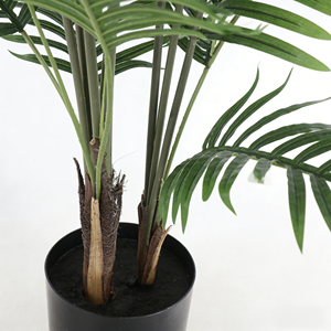 Palmier tropical artificiel à vendre, personnalisé, 1,5 m, palmiers Areca pour la maison, simulation de palmier en pot pour la décoration intérieure et extérieure - Product Image 4