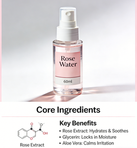 Soin <span class=keywords><strong>de</strong></span> la peau Soin hydratant en profondeur pour le visage Brume tonique à la <span class=keywords><strong>rose</strong></span> Soin <span class=keywords><strong>de</strong></span> la peau biologique à l'<span class=keywords><strong>eau</strong></span> <span class=keywords><strong>de</strong></span> <span class=keywords><strong>rose</strong></span> Spray tonique pour le visage - Product Image 3