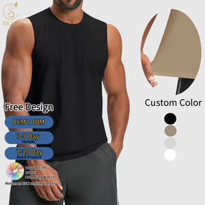 <span class=keywords><strong>Camiseta</strong></span> Deportiva Personalizada para Hombre, <span class=keywords><strong>Camiseta</strong></span> <span class=keywords><strong>sin</strong></span> <span class=keywords><strong>Mangas</strong></span> de Fútbol, Secado Rápido, Transpirable, para Gimnasio, Fitness, Chaleco Deportivo Informal para Correr - Product Image 1
