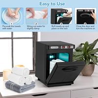 Armoire chauffante portable moderne professionnelle pour serviettes chaudes, idéale pour les spas et salons de beauté, avec fonction de désinfection des serviettes - Vente en gros directe usine