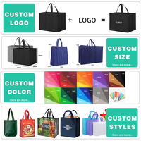 Sac pliable en tissu non tissé noir renforcé, personnalisable en couleur et taille, avec poignée robuste, idéal pour le shopping, fabriqué sur mesure en usine