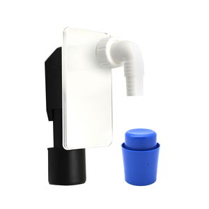 Sifón de placa blanca de 40 mm para lavadora empotrada, trampas de plomería - Product Image 1
