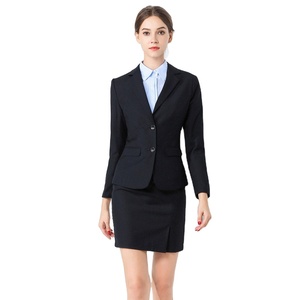 Set gonna alla moda 2 pezzi pantaloni formali da donna Suite da ufficio da donna - Product Image 1