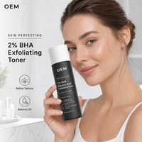 Tonique Exfoliant Quotidien BHA Premium pour Peaux Grasses à Tendance Acnéique : Soin Minimisant les Pores – Vente en Gros