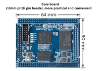 Tiny6410 코어 보드 임베디드 리눅스 WinCE 안드로이드 개발 보드 ARM11 W101 10.1인치 디스플레이 S70 H43