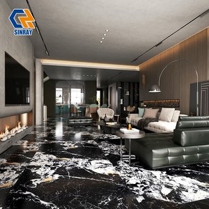 Borde de Azulejos de Piedra Sinterizada Moderna Antibacteriana, Antideslizante, Brillante, con Cero Absorción de Agua, de 1200x1200 mm, para Paredes y Pisos de Dormitorios y Baños - Product Image 3