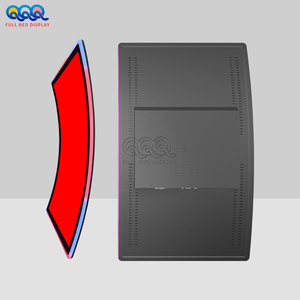 Moniteur à écran tactile capacitif incurvé de 43 pouces <span class=keywords><strong>Crazy</strong></span> Money Gold LCD Moniteur de jeu de salle de jeu avec cadre noir - Product Image 4
