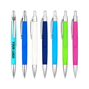 Custom Advertisement Customized Ballpoint 1.0Mm Black Promotional <b>Pen</b> With Logo - Product Image 1
