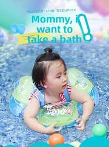 Bouée gonflable <span class=keywords><strong>pour</strong></span> bébé avec harnais de poitrine, cercle de natation de sécurité <span class=keywords><strong>pour</strong></span> tout-petit, flotteur de piscine avec sangle réglable, jeu aquatique <span class=keywords><strong>pour</strong></span> nourrisson - Product Image 6